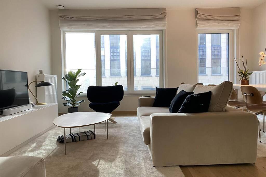Bright Luxury Apartment Heart Of Bruksela Zewnętrze zdjęcie