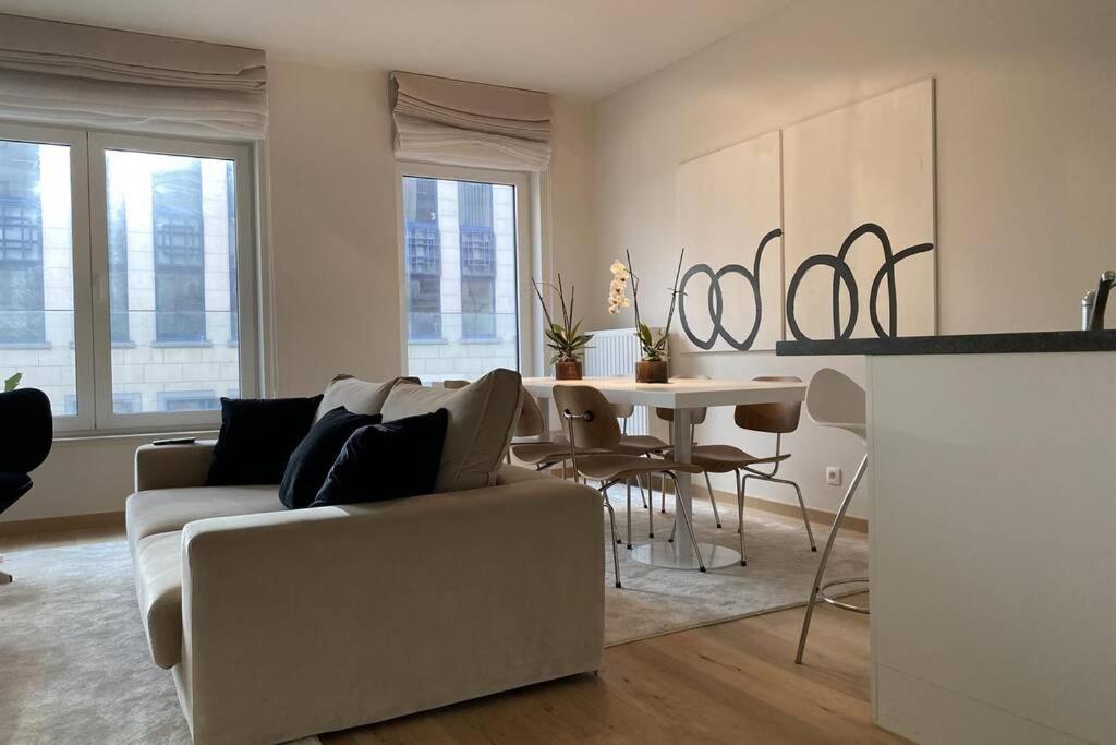 Bright Luxury Apartment Heart Of Bruksela Zewnętrze zdjęcie
